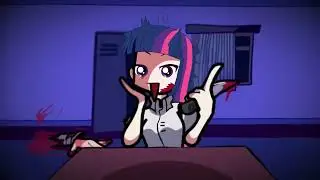 Phantasm But It's Twilight Sparkle In SNS | FNF Mod
