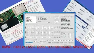 BMW - CAS2 & CAS3+ Editor , ECU ISN Reader :: Review
