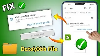 zarchiver data file problem use this folder | zarchiver can't use this folder problem | zarchiver
