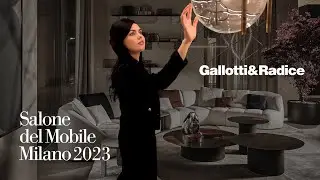Gallotti&Radice. Salone del Mobile 2023 Milano. Огляд з виставки ISALONI від DENEW.