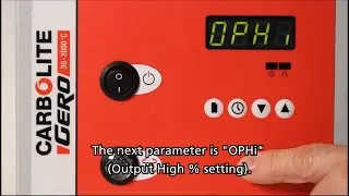 301 Temperature Controller: Menu Setup
