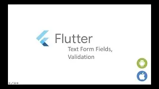 Flutter Tutorial for Beginners #21 - Text Form Fields, Validation