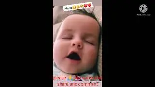 Cute 🥰 Baby | saying Mama mama | soo cute  nice video