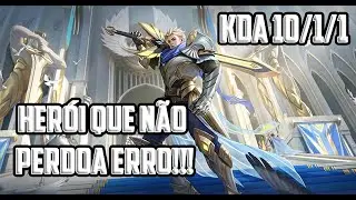 JOGANDO COM AFK NO TIME INIMIGO MOBILE LEGENDS
