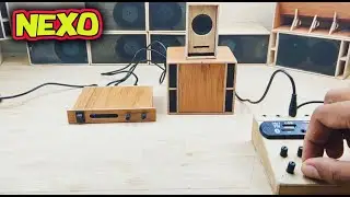 Diy Sound System Mini, Subwofer nexo LS miniatur sound 2 inch #paimz