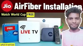 Jio fibre installing in Village 2024 All about Jio fiber