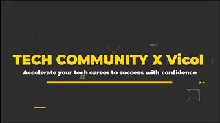 I'm building a tech. community of young and experienced developers. across Nigeria.