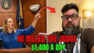 Sovereign Citizen Demands $1,400 Per Day From Court    — Judge Sends Him Straight to JURY TRIAL!