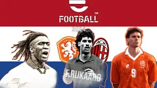 🔥JOGANDO OS EVENTOS COM A LARANJA MECÂNICA 🇳🇱 #vanbasten #efootball24 #youtube #viralvideo