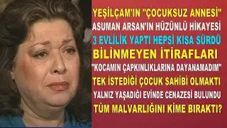 Yeşilçam'ın Neşesi Asuman Arsan'ın Hüzünlü Hikayesi....3 Kez Evlendi Evinde Cenazesi Bulundu..