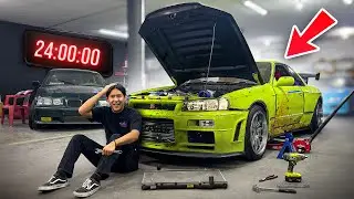 Modificando un Skyline en 24 HORAS (Puede ser tuyo) | Kenyi Nakamura