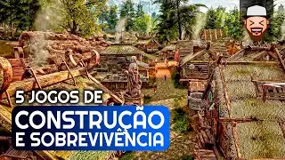 5 Jogos de Construção e Sobrevivência