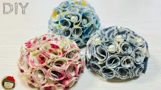 [Using scraps] How to make a fabric brooch