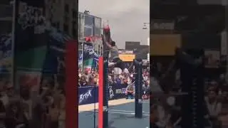 I DUNKED over a 70 inch bar