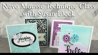 How to Use Nuvo Mousse to Create Handmade Cards