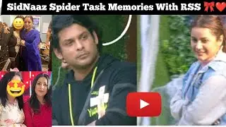[30 DEC] SidNaaz Spider Task Memories 🎀 With Radhika Ji Sneha Ji Siddhi ji 😍♾️ #sidnaaz #biggboss13