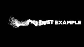 Sand to Text Effect using Trapcode - Example