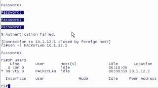 Configuring Secure Shell (SSH) On Cisco Devices Lab - Part 3