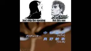 Just skip the opening 