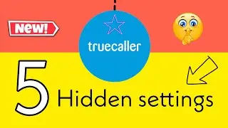 🤫Truecaller Hidden Setting | Truecaller secret Setting | Truecaller Trick |Truecaller Hidden Feature