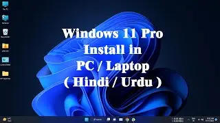 Windows 11 Pro Without Data Loss Install in PC / Laptop