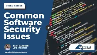 What are the Common Software Security Issues & How Do I Prevent Them? | Keyhole Software