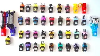 All 40 Astro Switches' Sound Kamen Rider Fourze  アストロスイッチ
