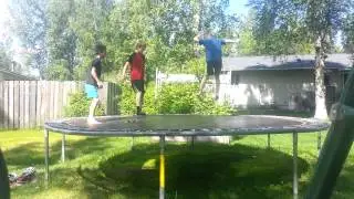 Trampoline Fail! [ FUNNY ]