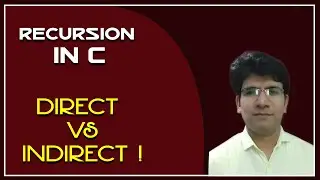 Recursion in C language