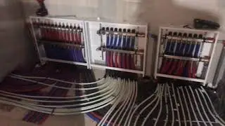 Монтаж отопление, Uponor. Водяной теплый пол. Котельные из пресс меди  и нержавейки.