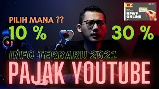 Pajak Adsense YouTube Non NPWP | Peraturan YouTube Terbaru 2021