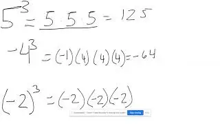 Math 8 - May 6 - Day 28 lesson - Exponent Laws