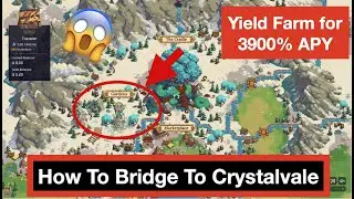 Defi Kingdoms - How To Bridge to Crystalvale and Yield Farm | Vlog 70