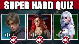 Can You Guess SURVIVORS By Their SCREAMS? | DBD Quiz 4