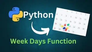 Python for Beginners | Making a weekly abbreviation code | Python Tutorial