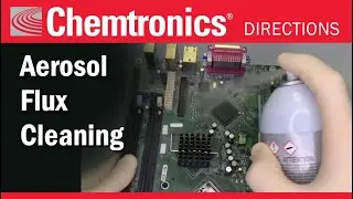 How to Use an Aerosol Flux Remover