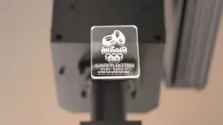 Gravação a Laser em Acrílico - Mettalforma