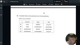 2021 O level Chem P1 Q40
