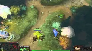 Как добивать союзных крипов спомошью мыши (Dota 2)