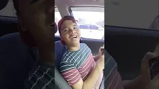 Fariz nyalain ac ngadem di mobil #shorts