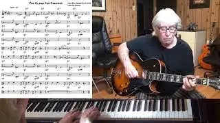 Too Close For Comfort - Jazz guitar & piano cover ( Jerry Bock, G.D. Weiss & Larry Holofcener )