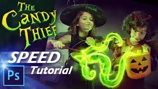 "The Candy Thief" Photo Manipulation Speed Tutorial