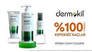 %100'e yakın kepek görünümünü azaltan Dermokil saç bakım serisiyle kepek görünümüne veda et