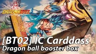 [BT02] Ouverture IC Carddass Dragon Ball Booster Box