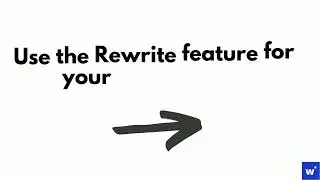 Long Form Editor v2: Using the Rewrite feature
