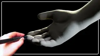 Sculpting a Full Male Character - Part 3: Hands | Blender 3D