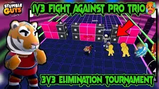 1v3 Fight Against Pro Trio 🥵😱@namor_gaming27 3v3 Elimination Tournament