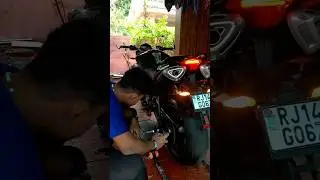 Benelli 600i Chain Lube #benelli600i #loudexhaust #motovlog #loudestsuperbike #benellibikes #benelli