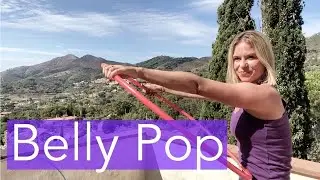 Belly Pop // Hula Hoop Trick für Anfänger und Fortgeschrittene // auf Deutsch