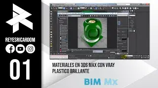 01   Materiales en 3ds Max con Vray   Plastico brillante